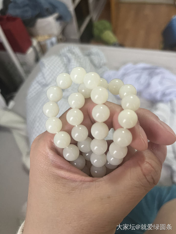 僵不？_珠串和田玉