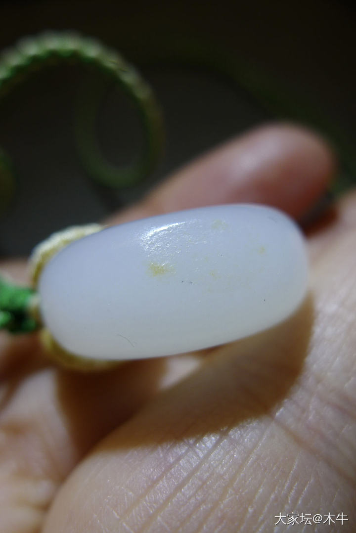 看看大家的和田玉平安扣_和田玉
