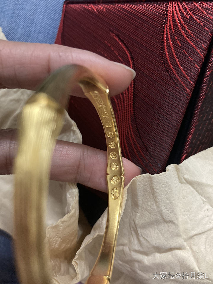 新鲜出炉的小金匠_手镯金