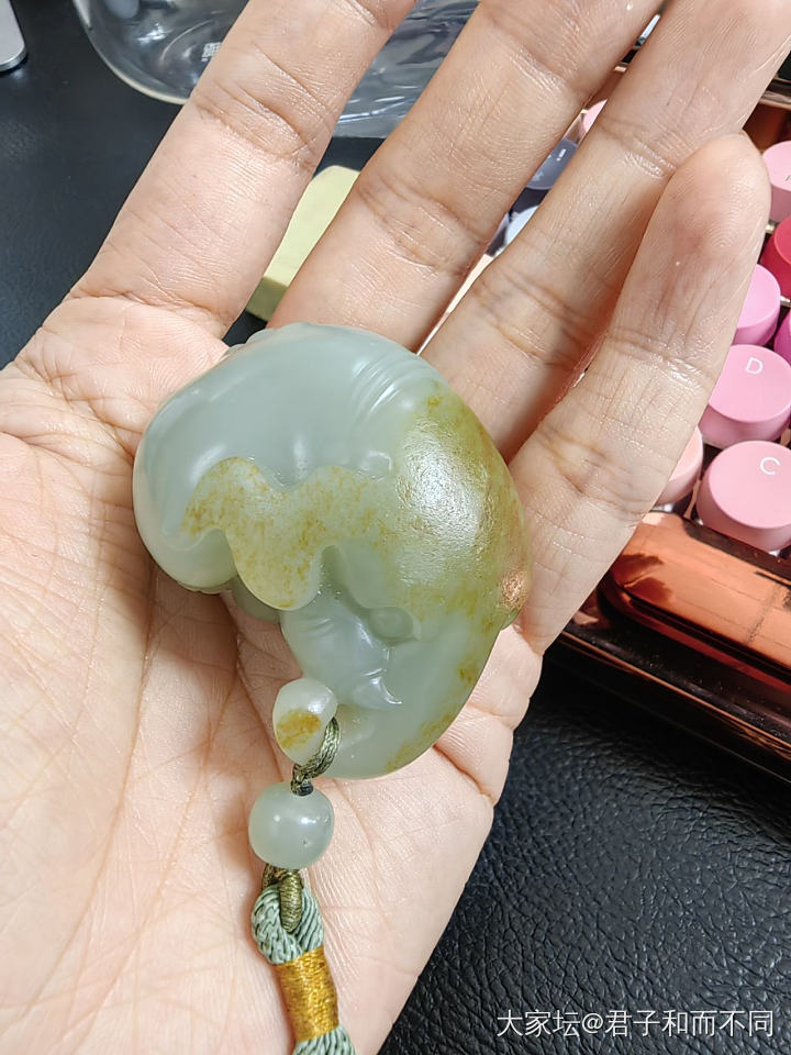 近期新得小玩意儿，我也有大象了_和田玉