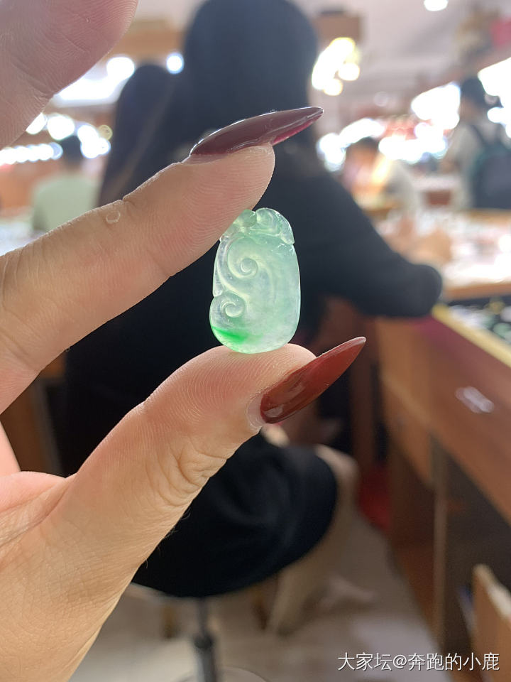 征求翡翠小如意的镶嵌款式_首饰翡翠