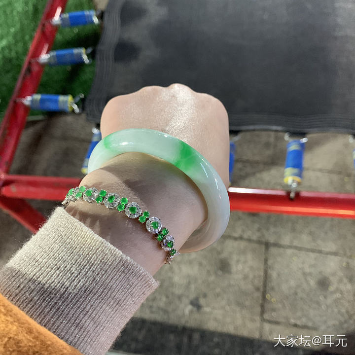 贫民的白底青_翡翠