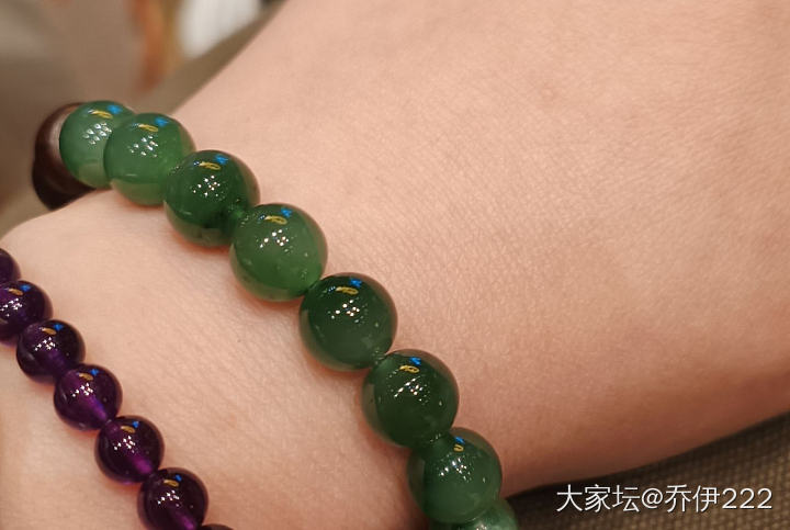 也是有和田小绿珠的人啦_和田玉