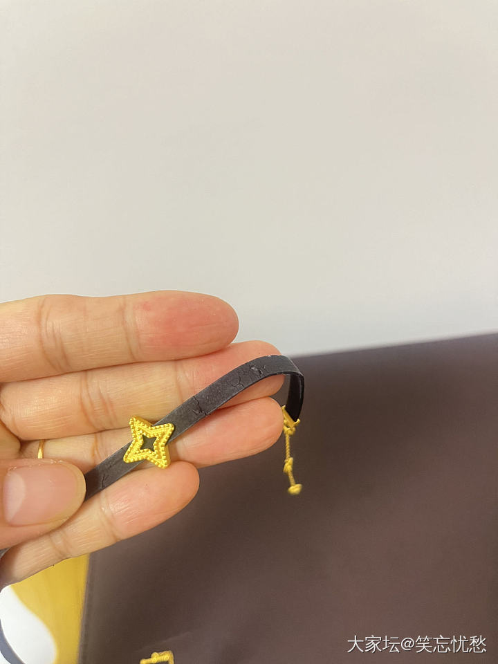请教姐妹们，这个皮绳有办法换吗_金