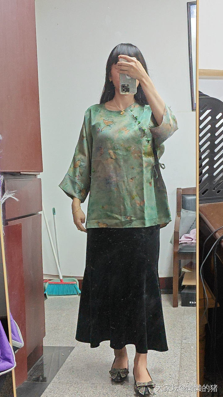 论为啥我穿香云纱这么土_穿搭