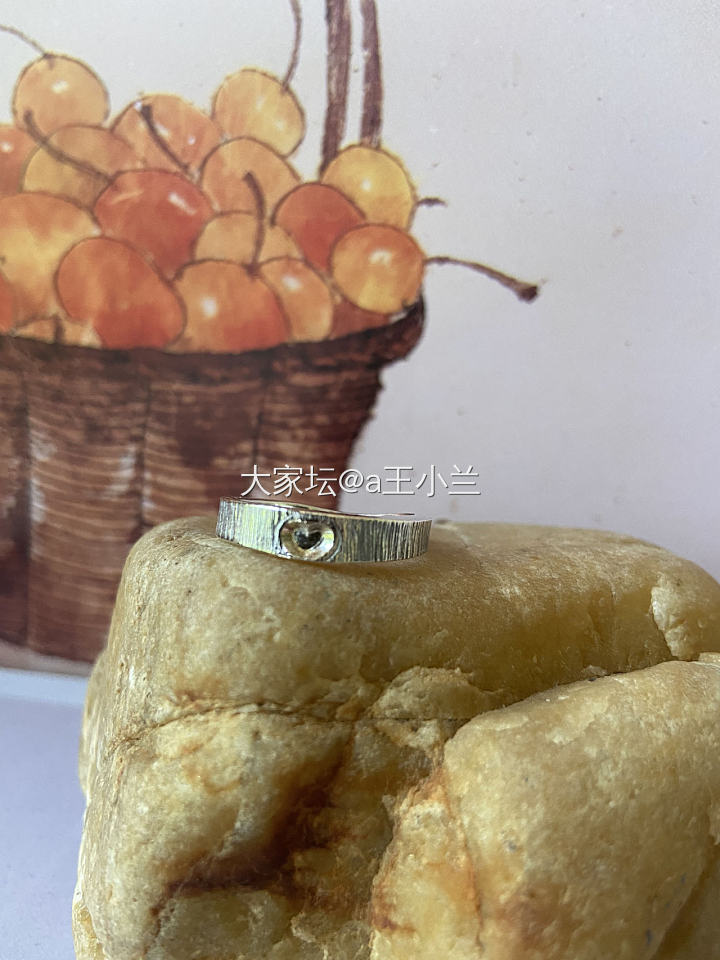 今天终于焊接了一个闭口戒指，用足银焊接的，哈哈，继续解锁下一关_饰品制作