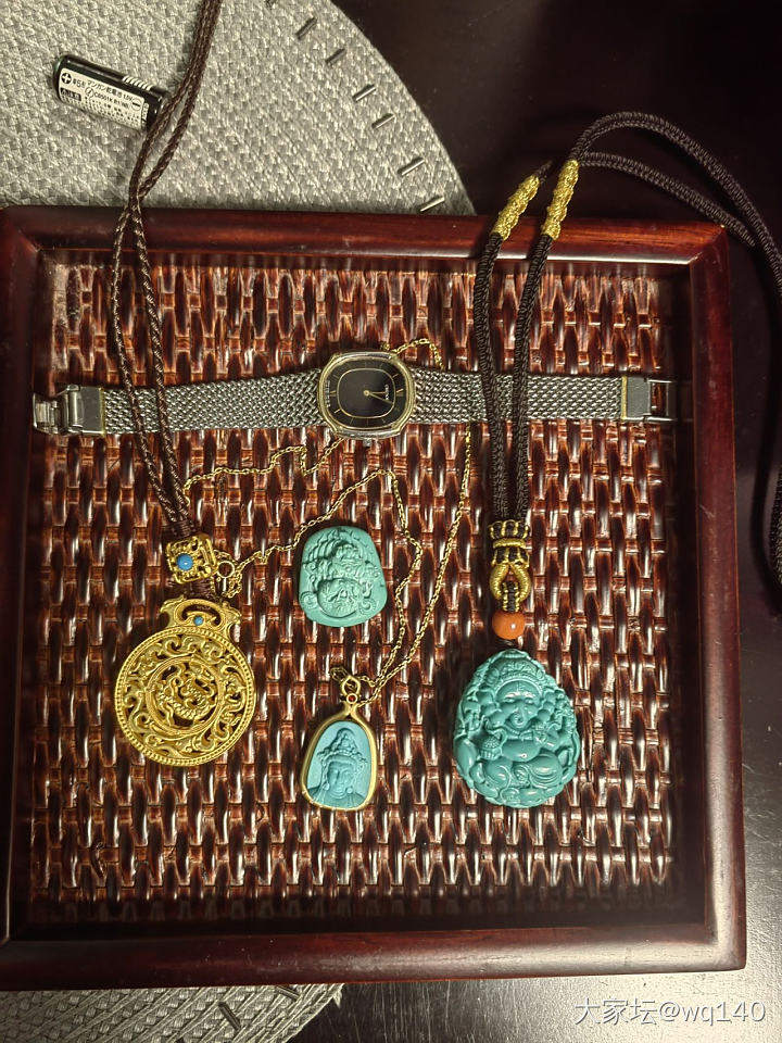 现学现卖的绕线，可远观不能细看。_金松石手工diy