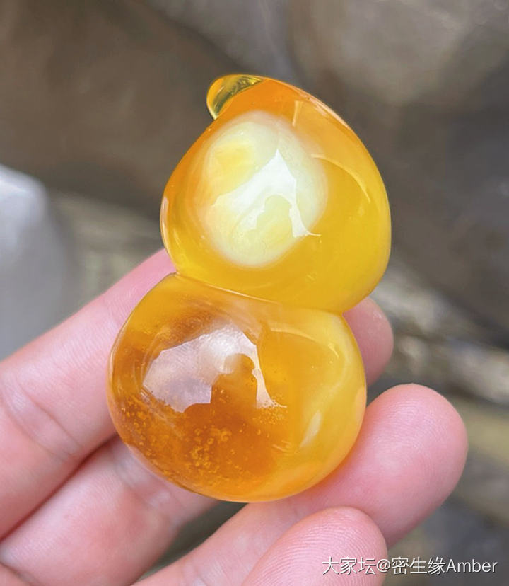 金沙葫芦真漂亮😄_琥珀蜜蜡