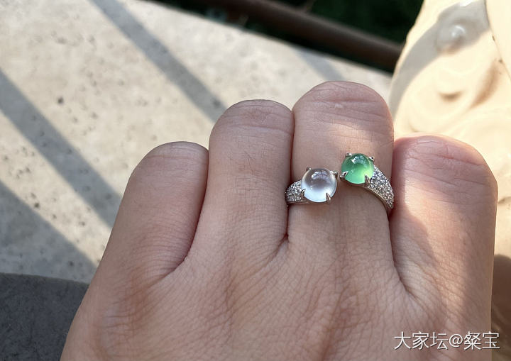 就，请叫我“粲幂幂”，哇哈哈哈哈🤣🤣🤣_戒指翡翠