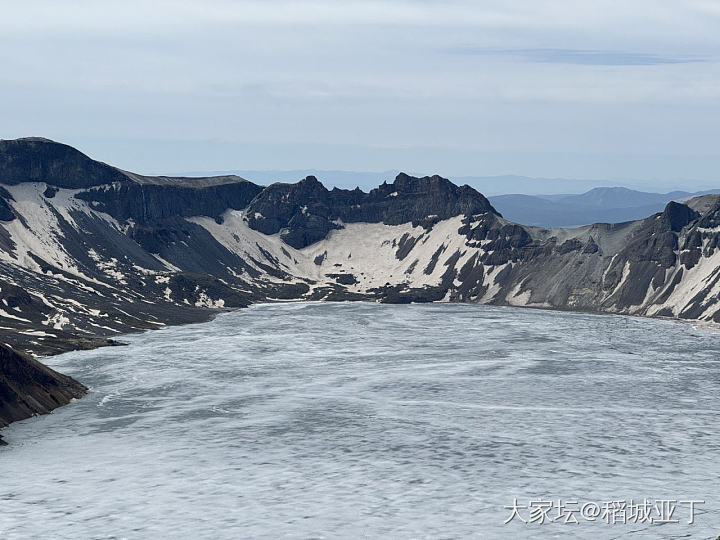 前天去的长白山北坡，运气不错，看见天池了。_旅游生活