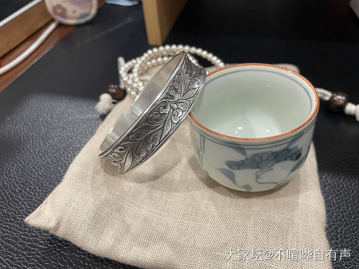 还是喜欢做旧的这个_手镯银