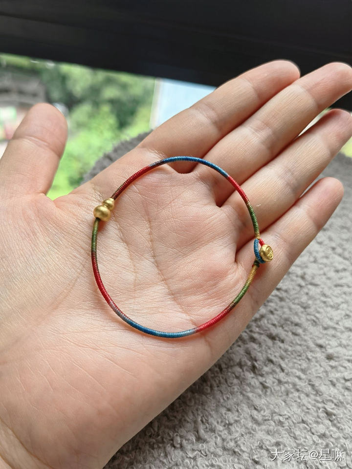 0.2金刚结泰腊手绳_首饰