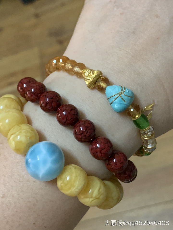 连粽手串儿_串珠松石金