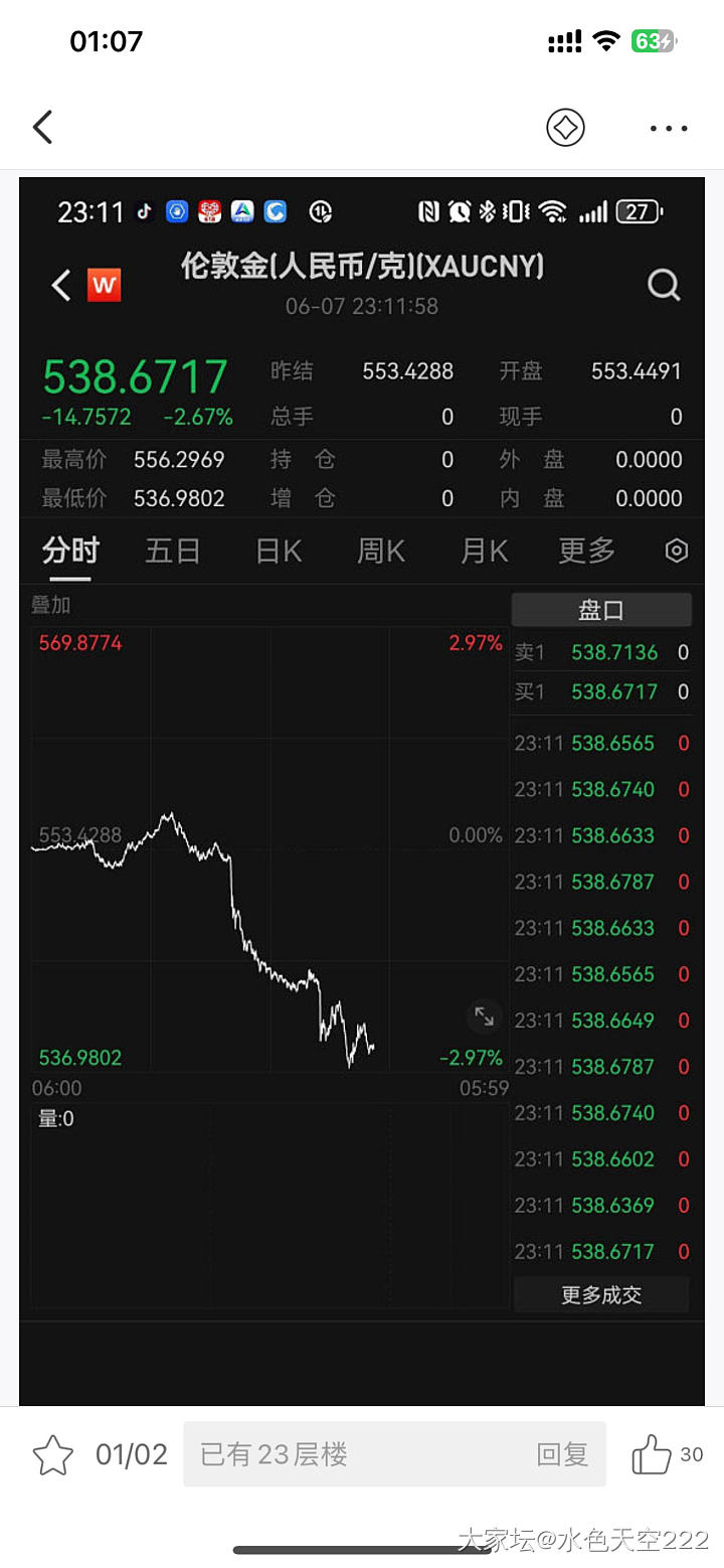 说个封建迷信_贵金属