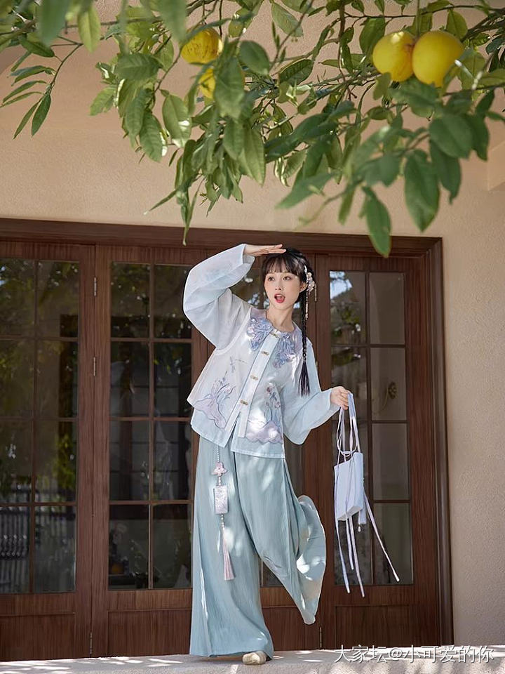 带着汉服和美丽的首饰出去玩儿咯～_翡翠穿搭