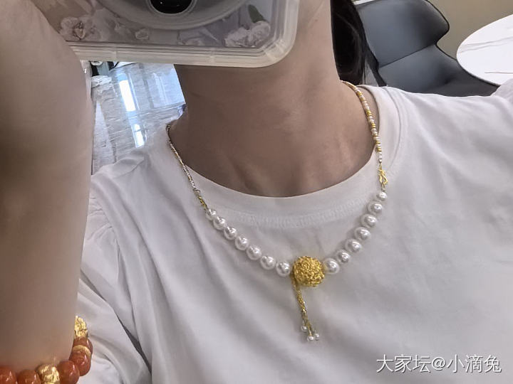 孟师傅的牡丹珠+流苏_金
