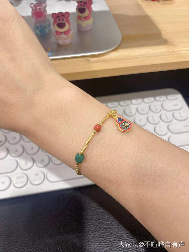 突击检查，今天戴了什么陪你打工😉_玉髓玛瑙
