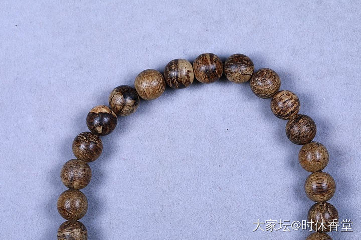 9分沉达拉干0.6单圈手串3.74克_文玩沉香