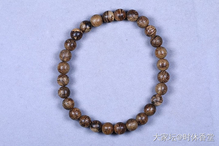 9分沉达拉干0.6单圈手串3.74克_文玩沉香