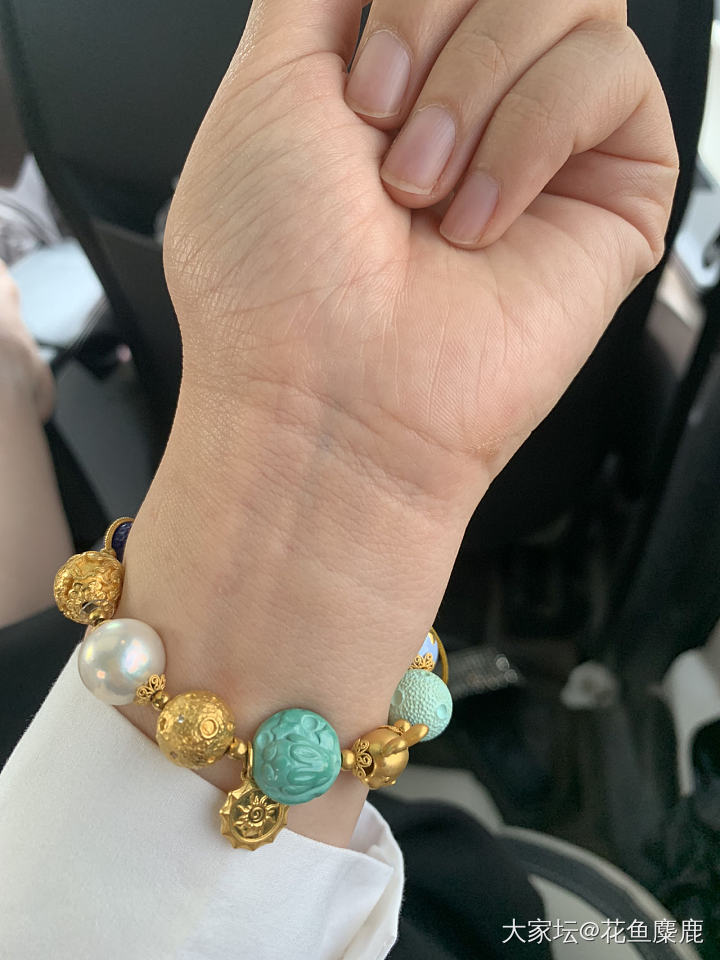 突击检查，今天戴了什么陪你打工😉_玉髓玛瑙