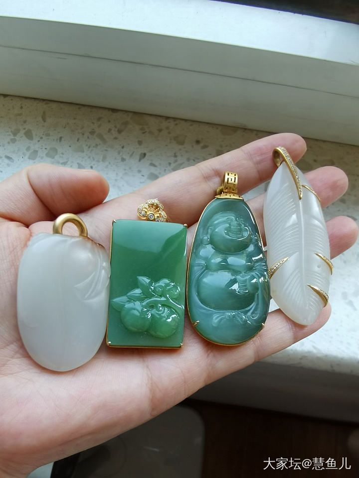 上半年新入的部分和田玉_和田玉
