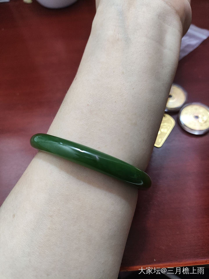 越来越喜欢碧玉了_和田玉银玉石