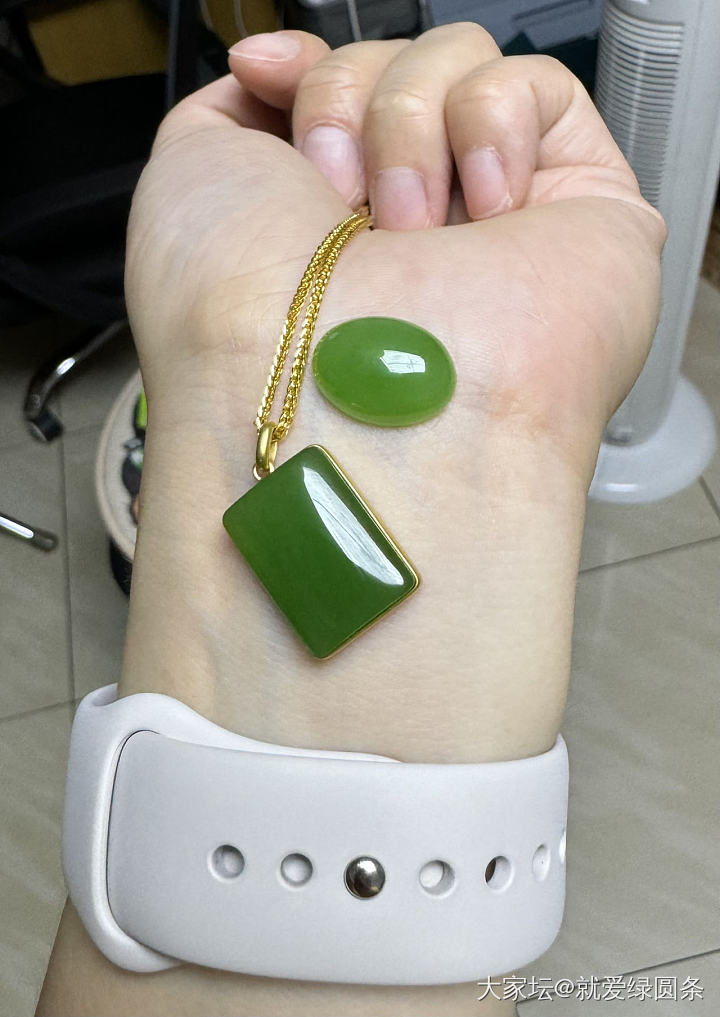 对乌兰乌德高色苹果绿的执念啊🤦_碧玉