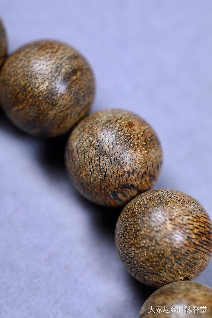 9.9分沉10mm金星菩萨棋老料沉香手串_文玩沉香
