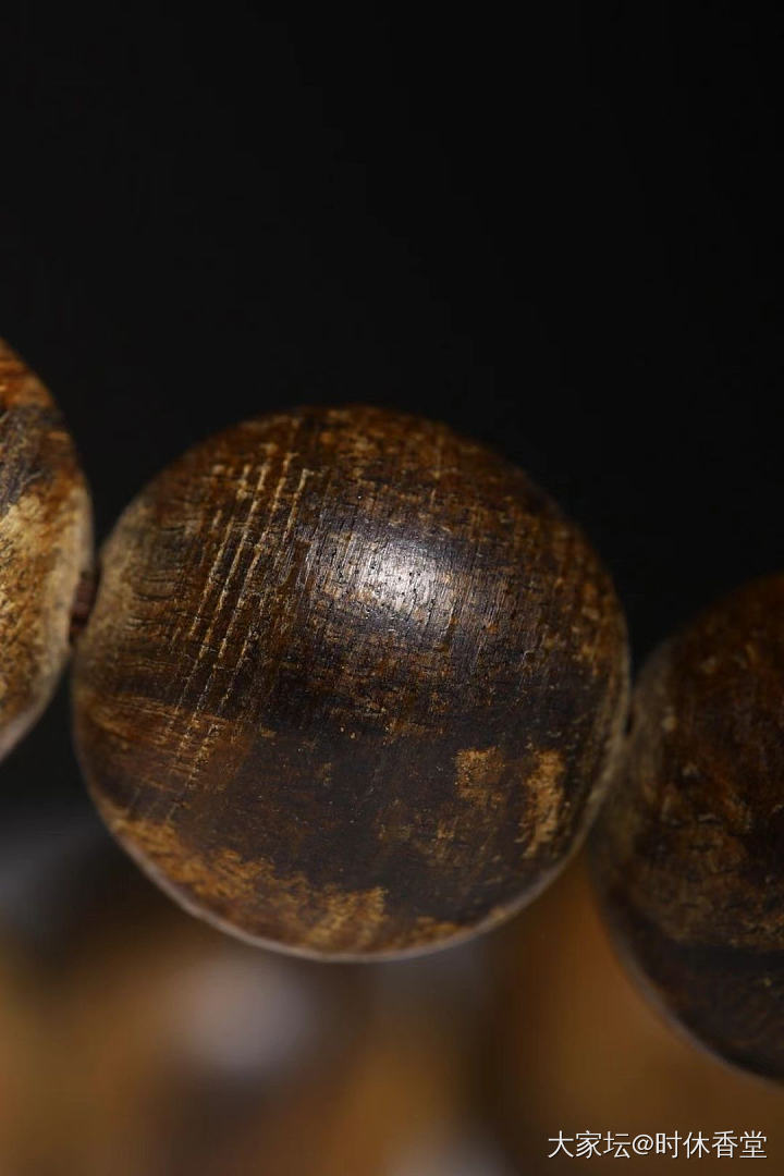 老惠安 标准珠 10mm 秒沉水  11.65g_沉香文玩