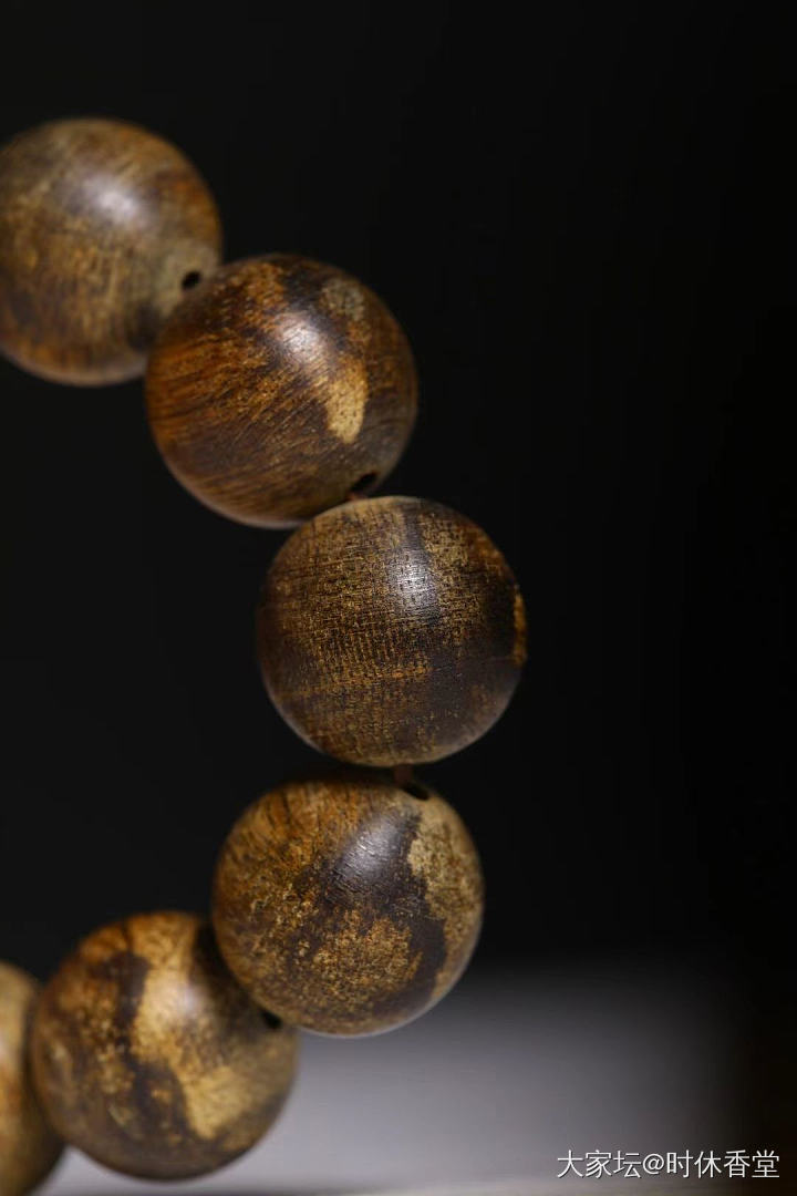 老惠安 标准珠 10mm 秒沉水  11.65g_沉香文玩