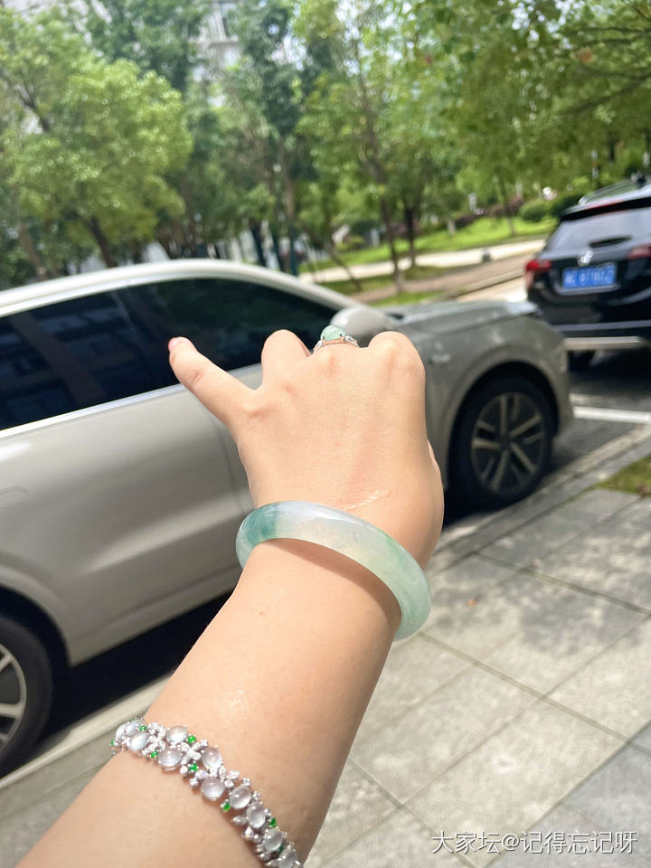 大罗家收的手镯_翡翠
