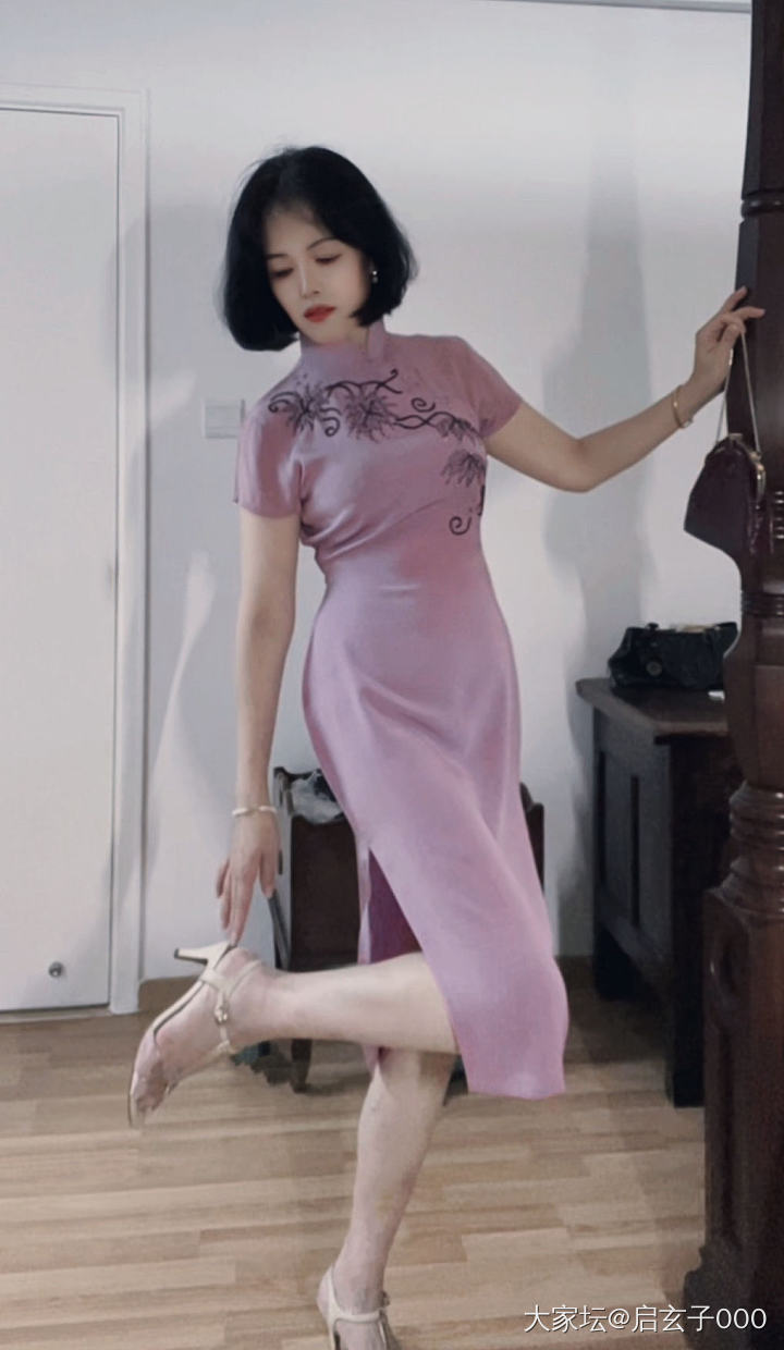 古典美人学习如何优雅_穿搭