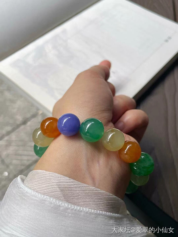 我的串就是缺这样子的紫色_翡翠