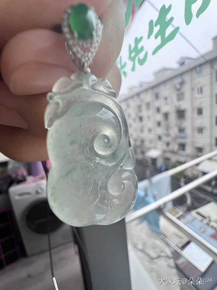 送给妈妈的如意_翡翠