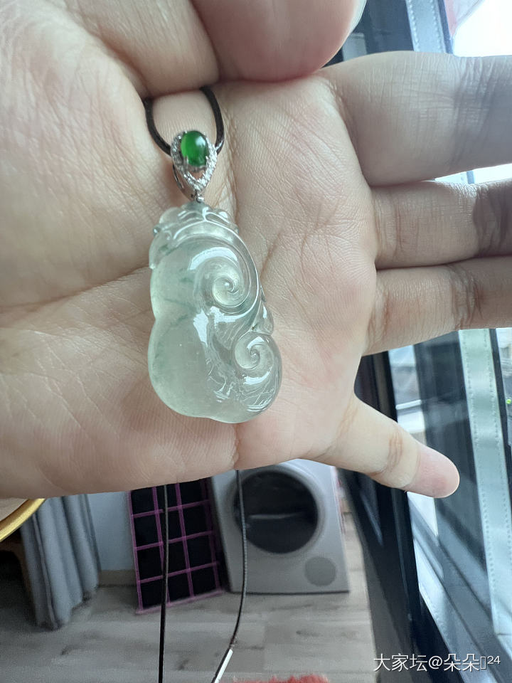 送给妈妈的如意_翡翠