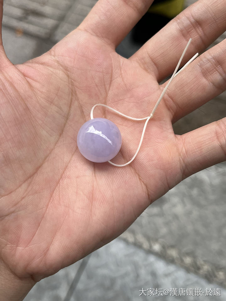 紫罗兰珠子_翡翠