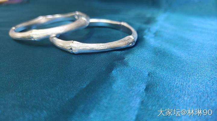 历经半月，我的两个小枯竹要奔向我来啦！_手镯银