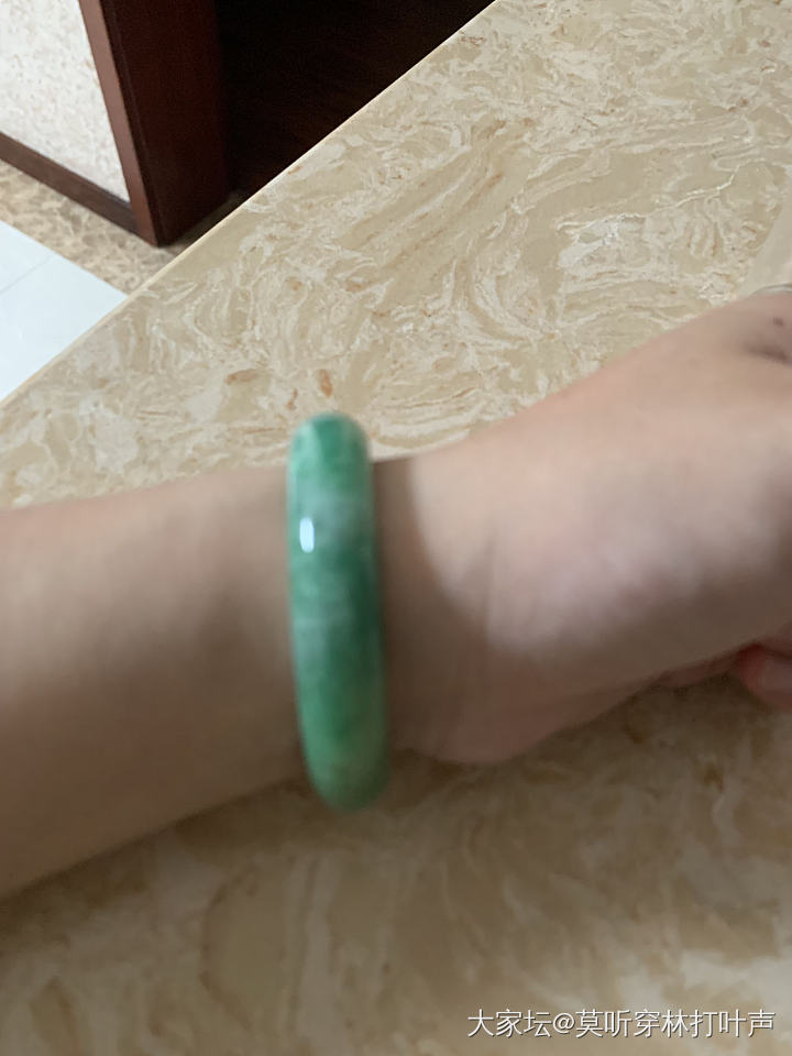 淡淡蓝色，淡淡忧伤_手镯翡翠