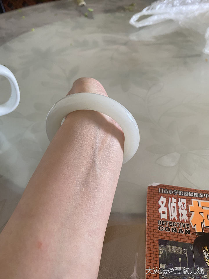 迷人的小妖精_手镯和田玉