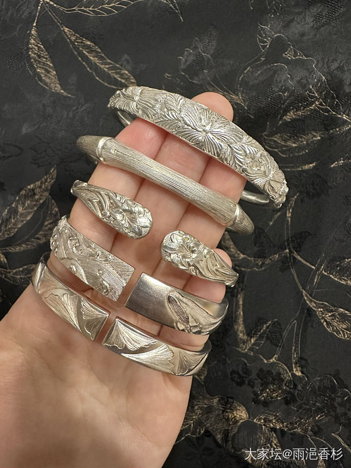 大家最喜欢的银镯子是哪个呀_银