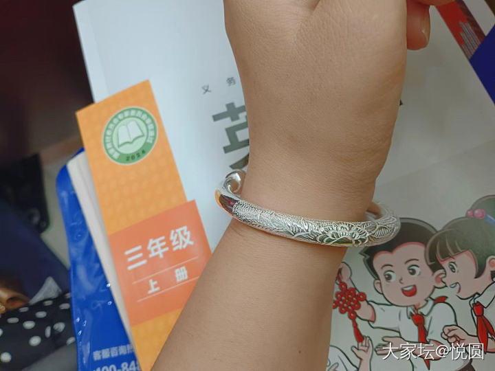 爱了爱了_手镯银