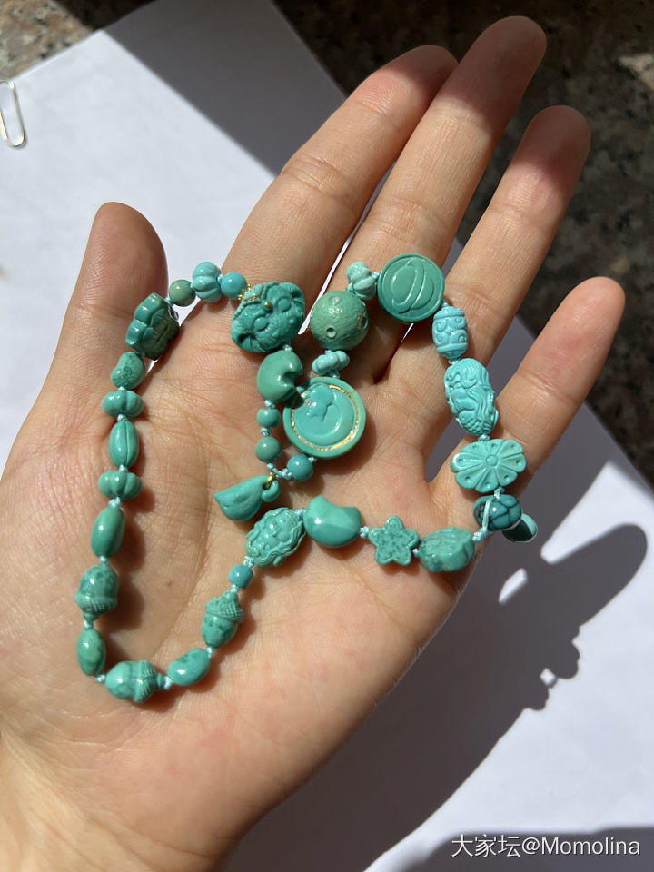 那些年没控制住的购物欲_珠串松石