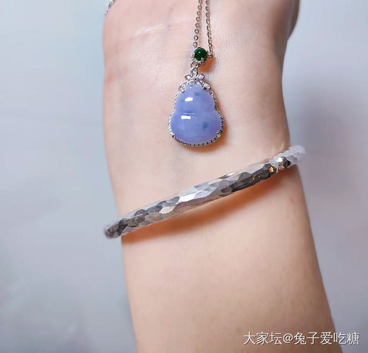 大家晒晒紫货吧_翡翠