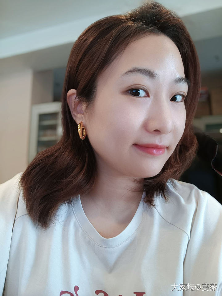 大脸baby的福音～_耳饰金