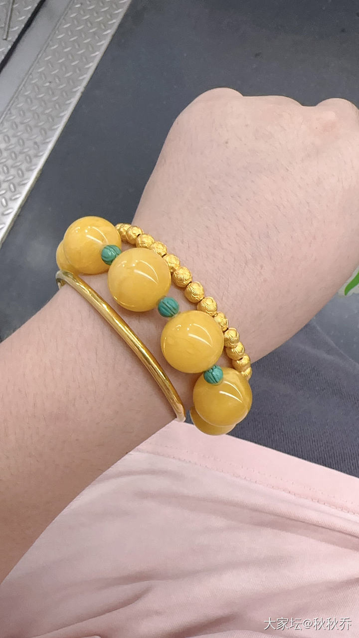 今日左手_琥珀蜜蜡金