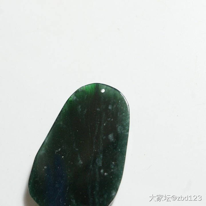 老翡翠项坠 16.38克_翡翠