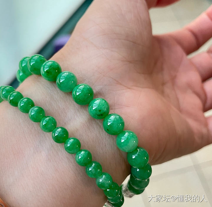 翡翠绿串，到底哪个才是真实价格_翡翠