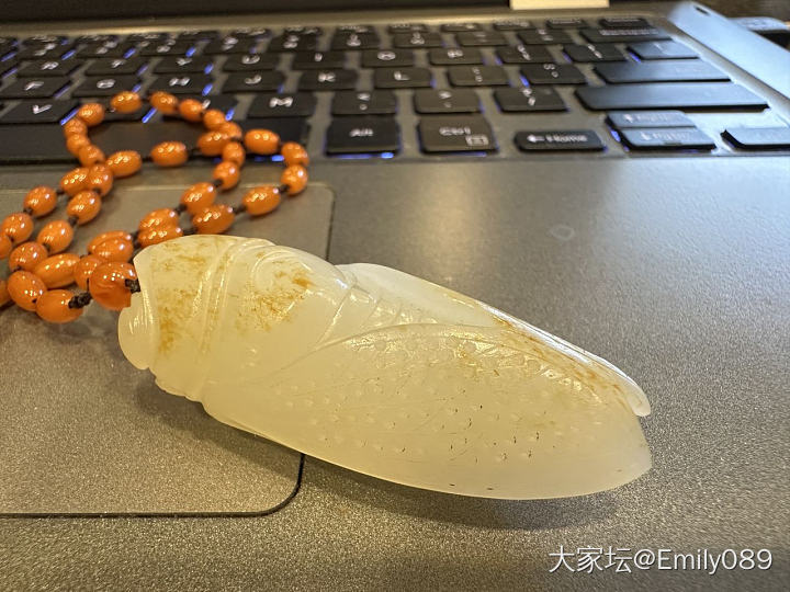 一鸣惊人_和田玉翡翠