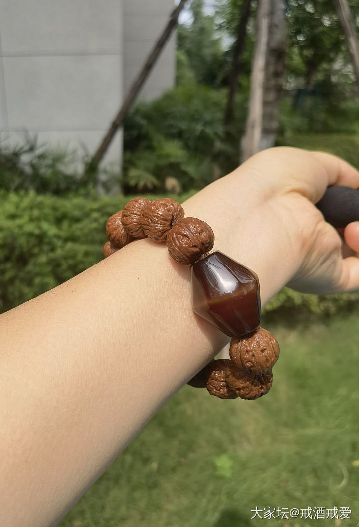 有人玩秋子手串吗？_珠串文玩