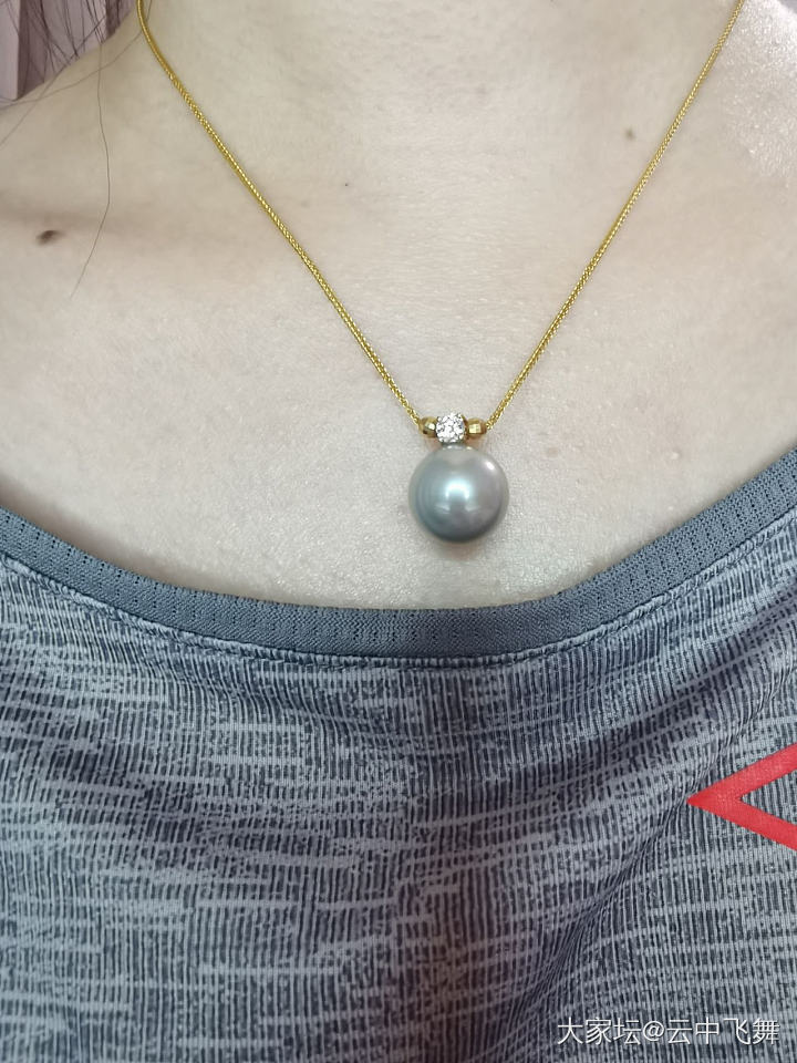 又diy了一颗_珍珠手工diy金